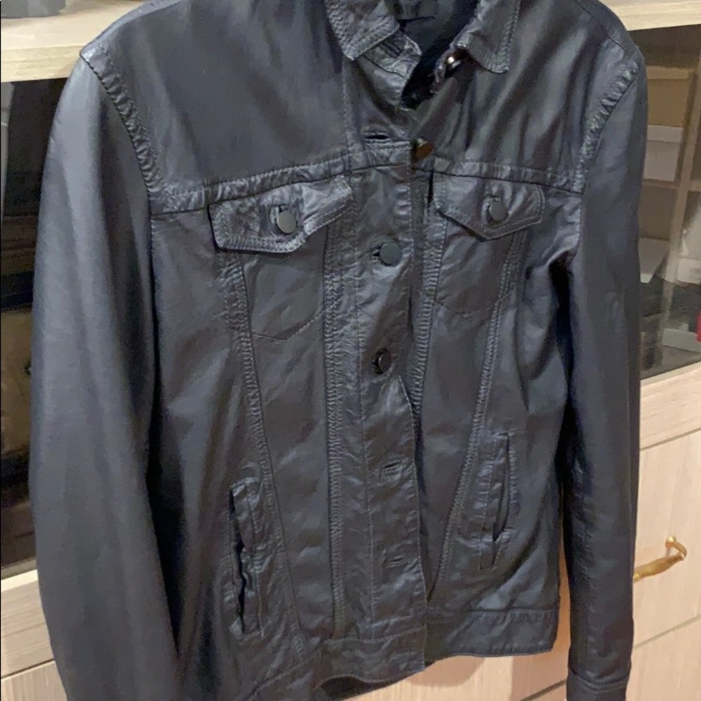 ATM black jacket 100% leather